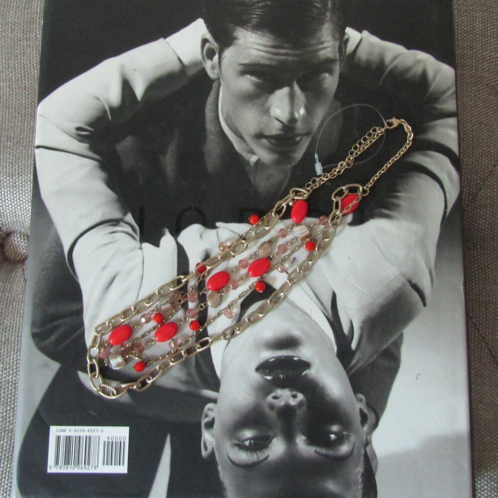Three layer Chain, Beads, Mother of Pearl necklace NWOT